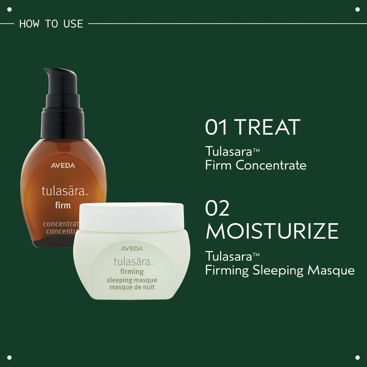 Aveda Tulasara next to ruler for scale, showing compact 1.7 fl oz travel-friendly size