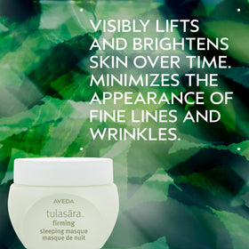 Aveda Tulasara texture close-up highlighting creamy nourishing feel and hydration