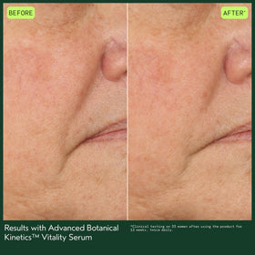 Aveda serum drop on fingertip showing lightweight hydrating texture