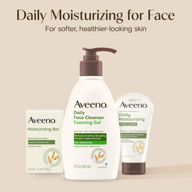 Aveeno bar inside travel case emphasizing convenient portability