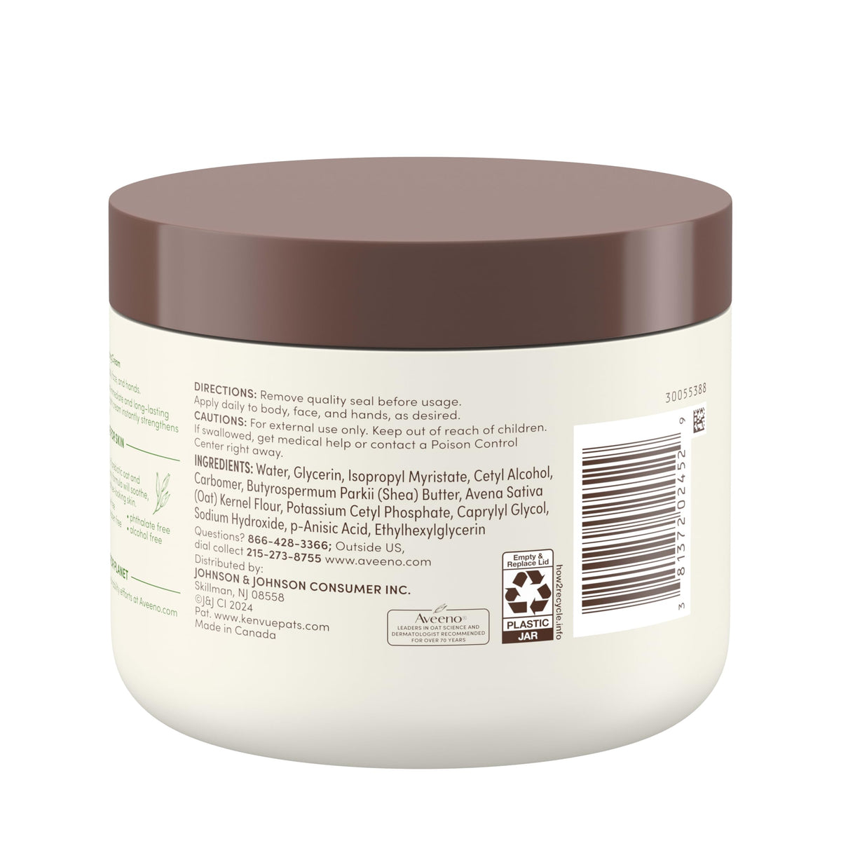 Aveeno tub on bathroom shelf in lifestyle scene suggesting everyday integration and convenience