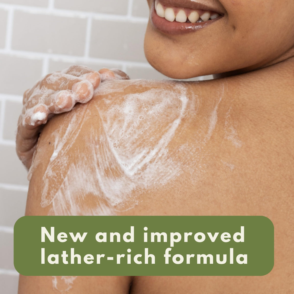 Aveeno close-up label prebiotic oat highlighting gentle formula