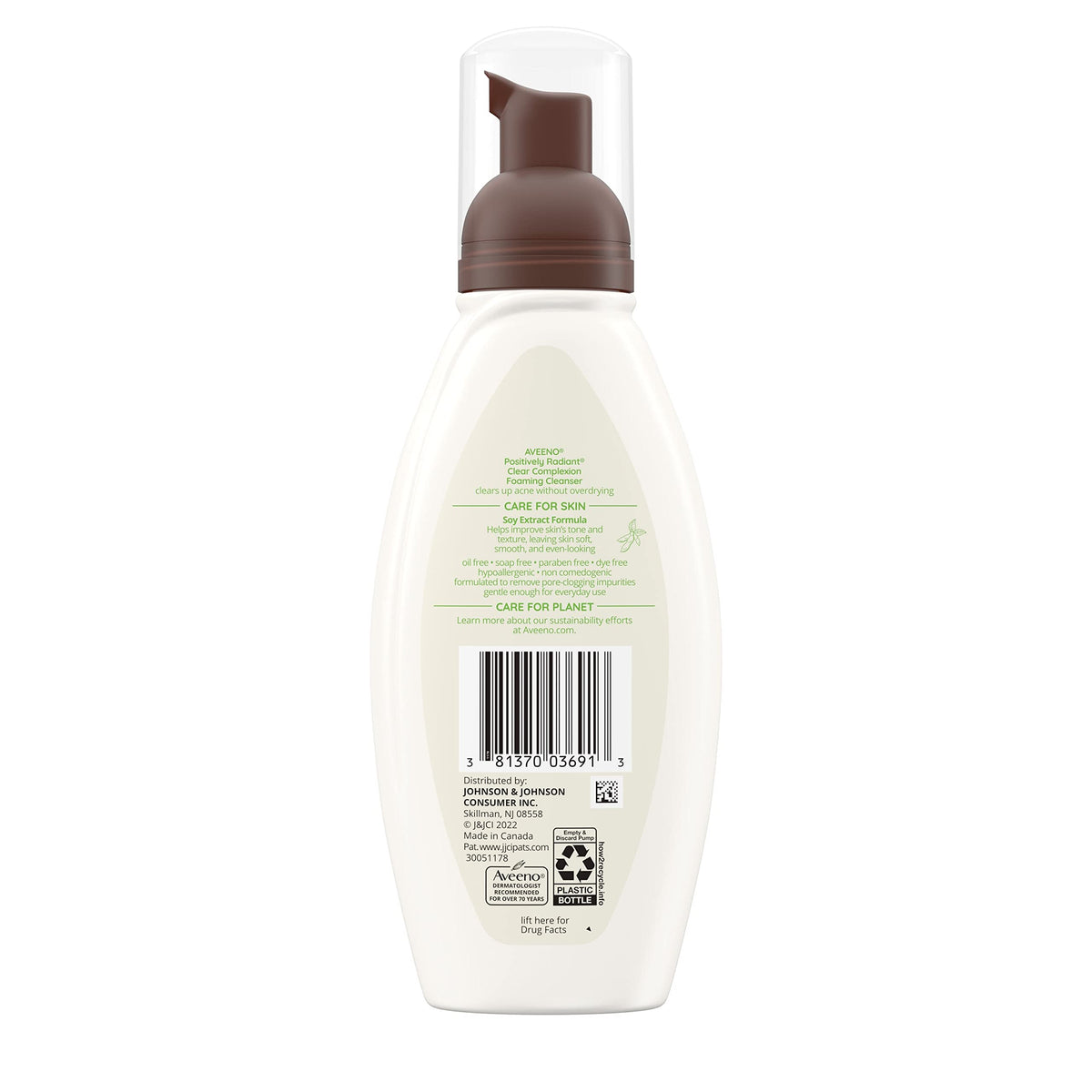 Aveeno three-bottle group pack showcasing value and refill supply