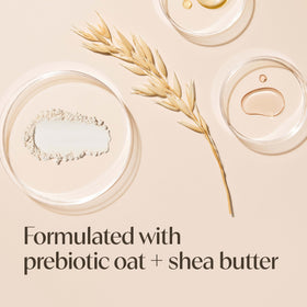 Aveeno face application in morning routine illustrating gentle, non-comedogenic daily use