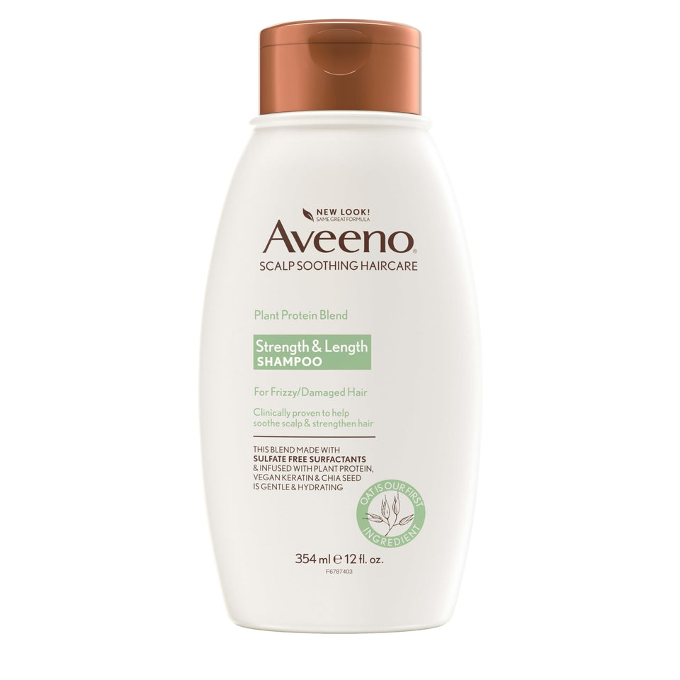 Aveeno front packaging showing label and benefits