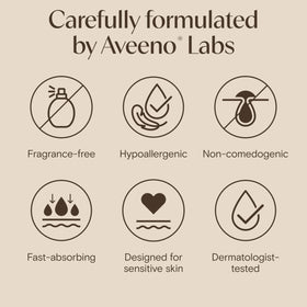 Aveeno oat gel texture close-up illustrating lightweight, fast-absorbing hydration