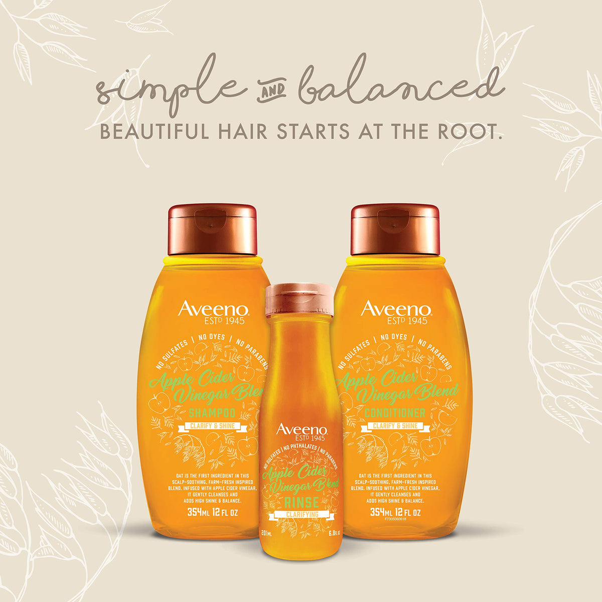 Aveeno oats and apple closeup highlighting natural ingredients and soothing benefits