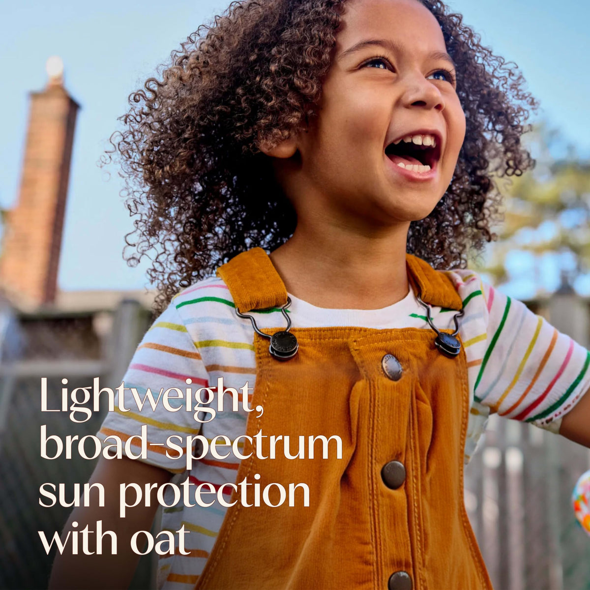 Aveeno kids lotion texture close-up showing non-greasy spreadable formula