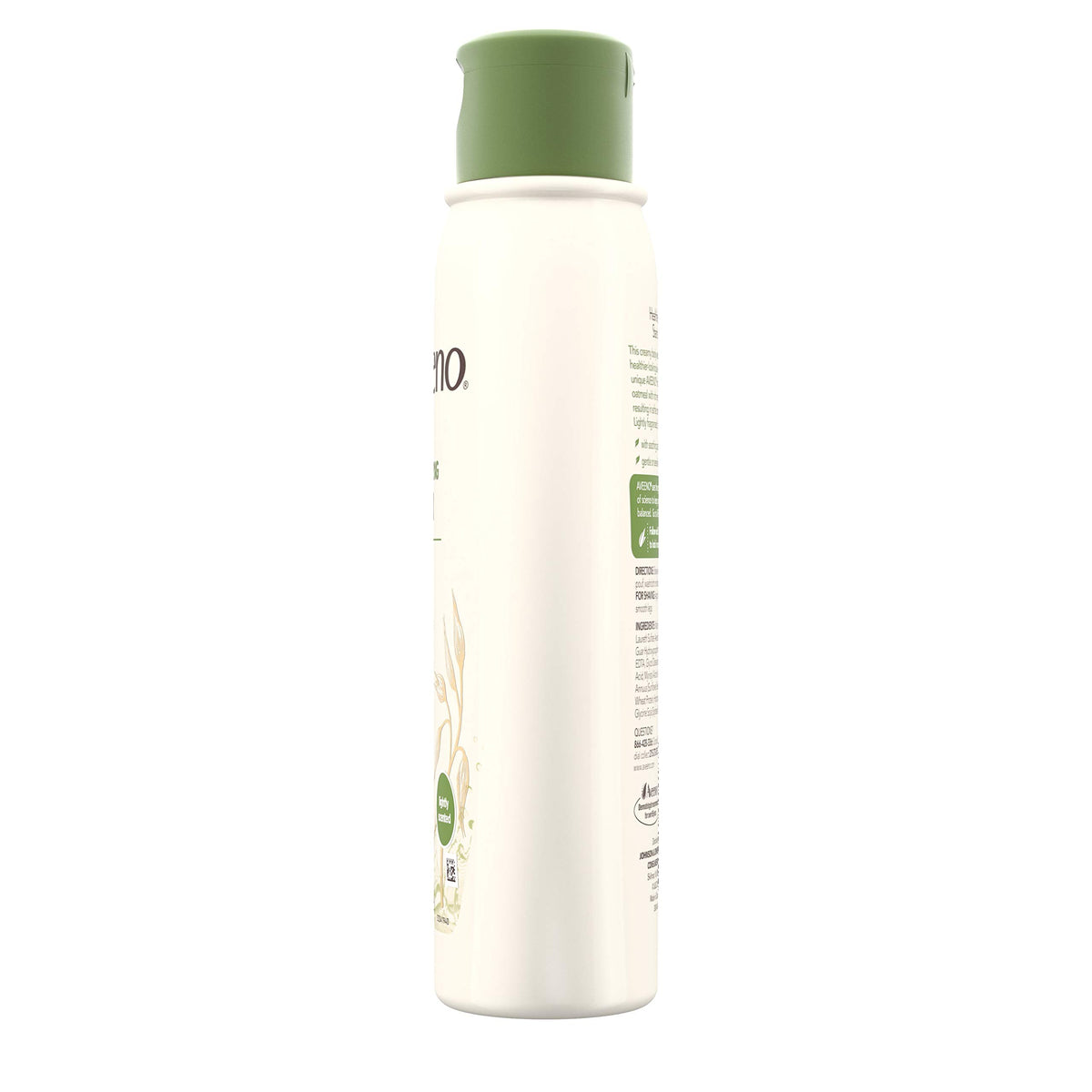 Aveeno label detail highlighting directions and ingredient transparency