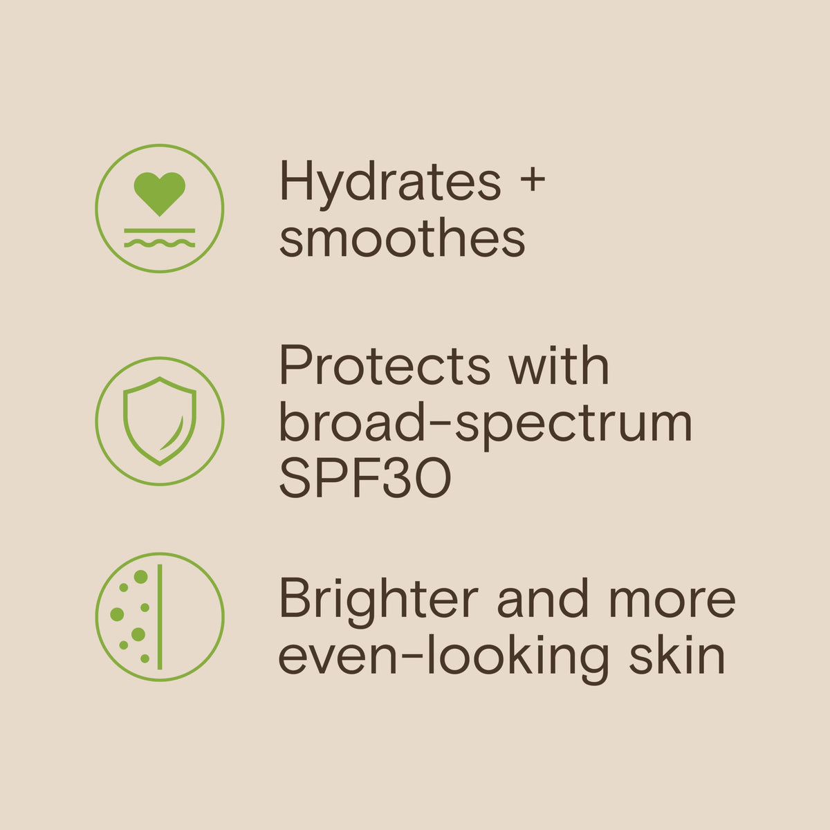 Aveeno product label close-up showing SPF 30 and formula claims