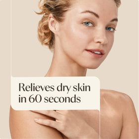 Aveeno label closeup listing Triple Oat Complex and fragrance-free benefit
