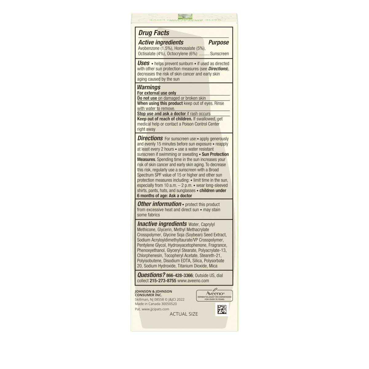 Aveeno bundle on bathroom counter in lifestyle scene promoting daily routine benefit