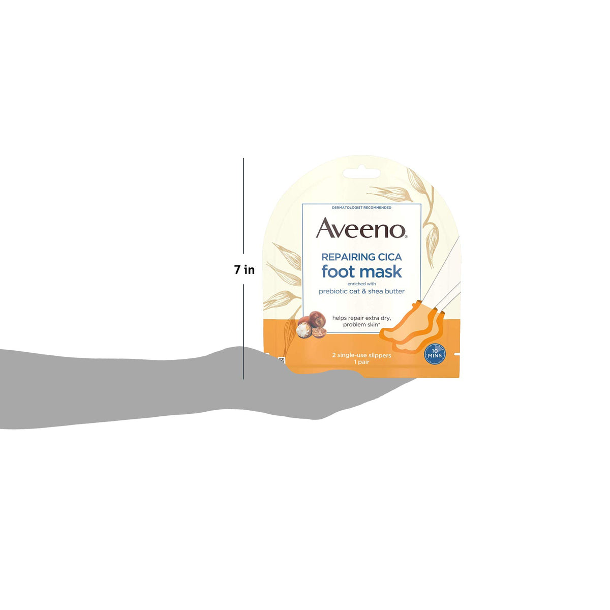 Aveeno masks staged in a bathroom self-care scene for relaxation benefit
