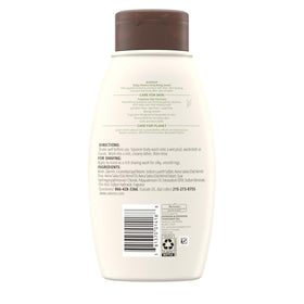 Aveeno bottles on bathroom shelf conveying daily routine ease