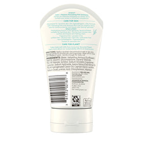 Aveeno on a styled bathroom shelf suggesting calm everyday skincare