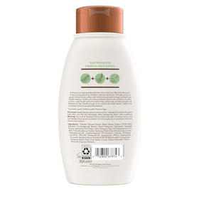 Bathroom shelf lifestyle shot of Aveeno showing calming routine