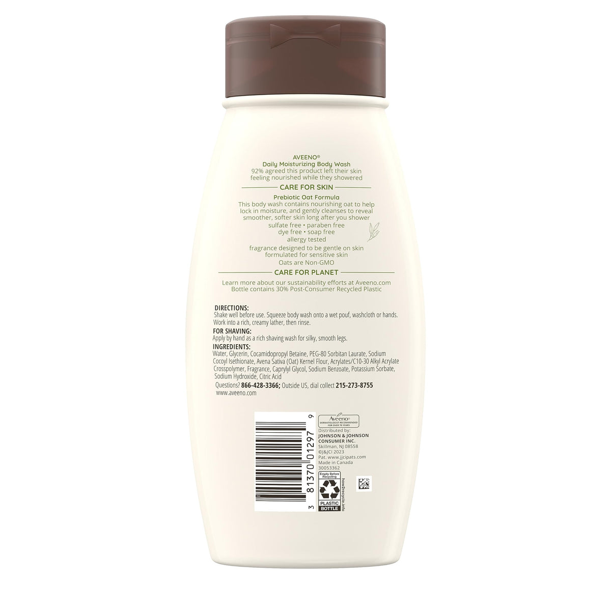 Aveeno lifestyle morning routine with serum showcasing daytime protection prep