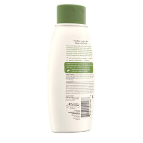 Aveeno 12 fl oz size comparison showing portable yet long-lasting supply