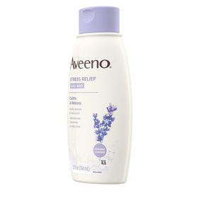 Aveeno creamy lather texture close-up showing gentle foam that hydrates skin