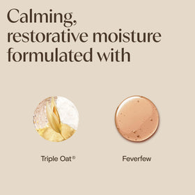 Aveeno travel cream tube detail showing compact size ideal for on-the-go hydration