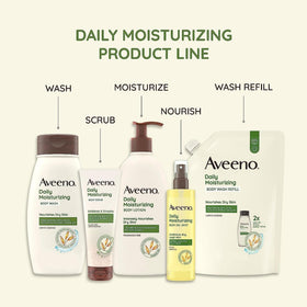 aveeno travel size bottle in bag for on-the-go hydration