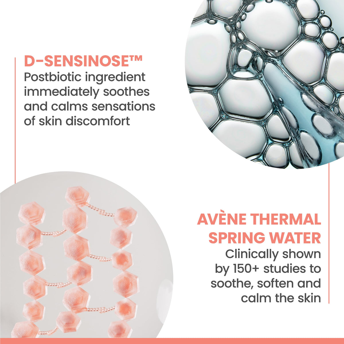 Eau Thermale Avène application on hand demonstrating gentle pressure for comfort