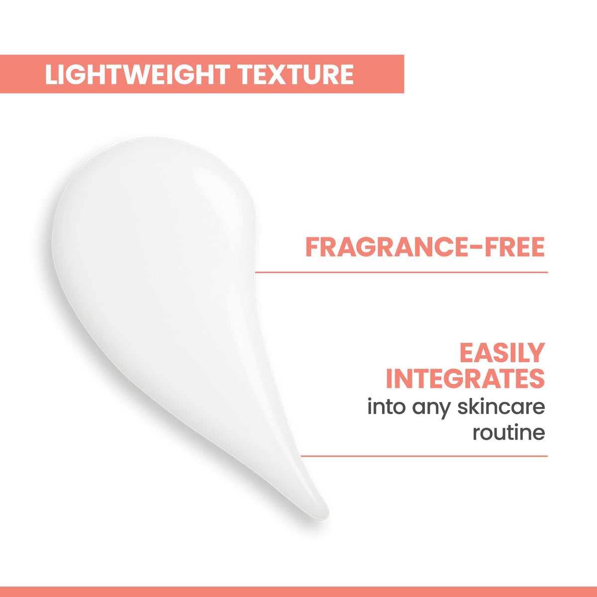 Avène Cicalfate+ texture droplet highlighting lightweight, fast-absorbing feel