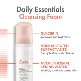 Avène displayed in bathroom setting suggesting daily routine benefit