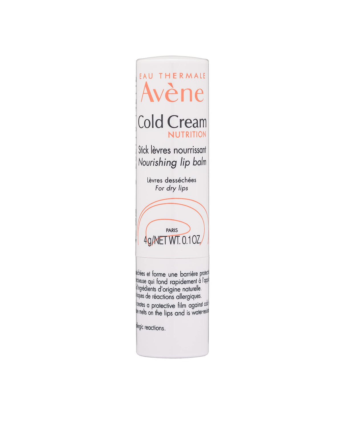 Eau Thermale Avène cold cream front packaging showing compact balm for hydration