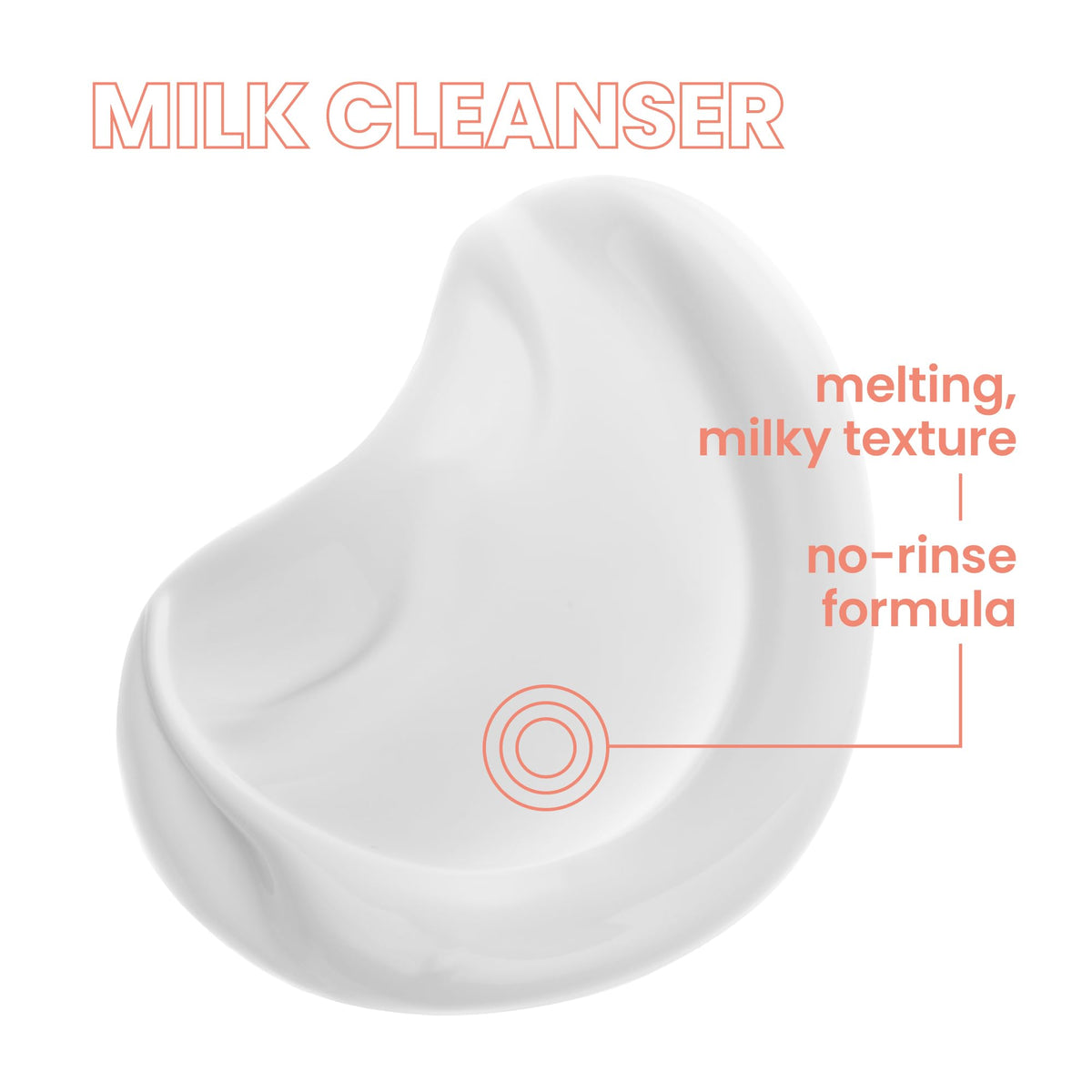 Avène gentle milk in hand demonstrating easy application and soothing feel