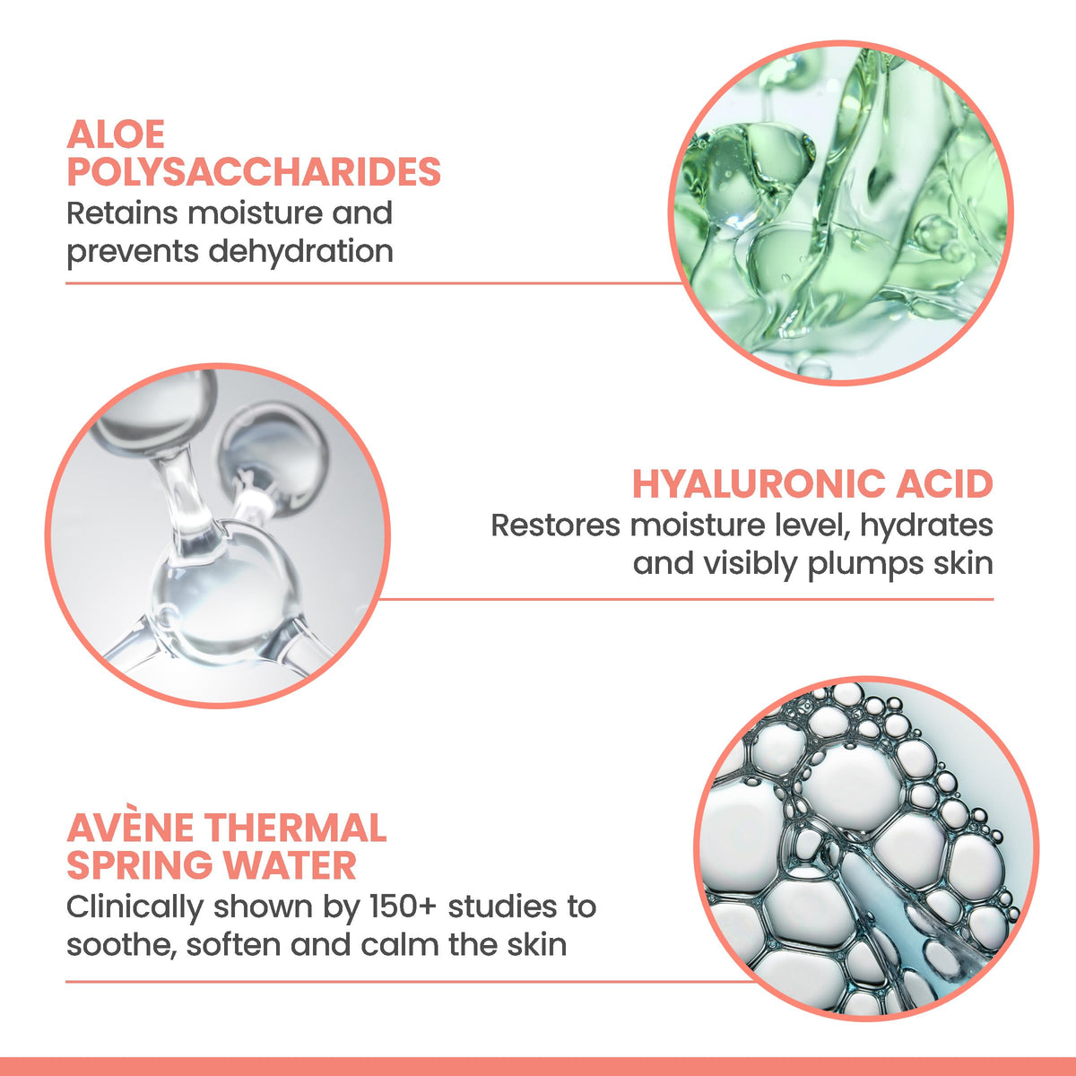 Eau Thermale Avène application around eye contour demonstrating gentle moisture