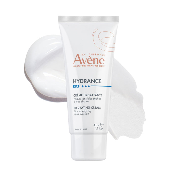 Eau Thermale Avène front tube of Hydrance RICH showing packaging and brand benefit