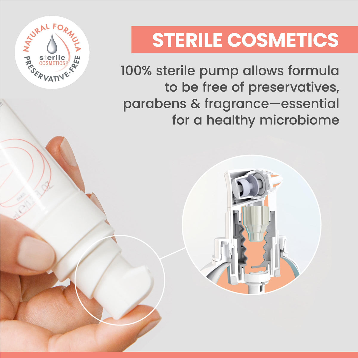 Eau Thermale Avène ingredient label highlighting postbiotic complex for calming