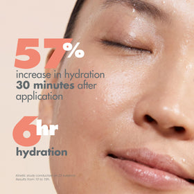 Eau Thermale Avène label detail highlighting natural-origin ingredients and free-from list