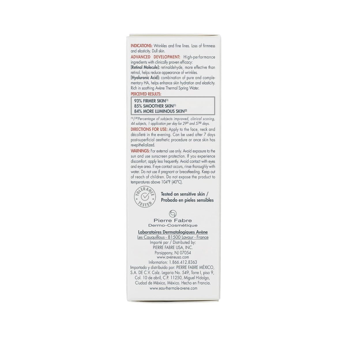 Eau Thermale Avène on bathroom shelf in lifestyle setting promoting routine use