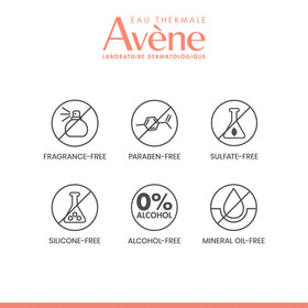 Eau Thermale Avène product next to hand for size and portable convenience