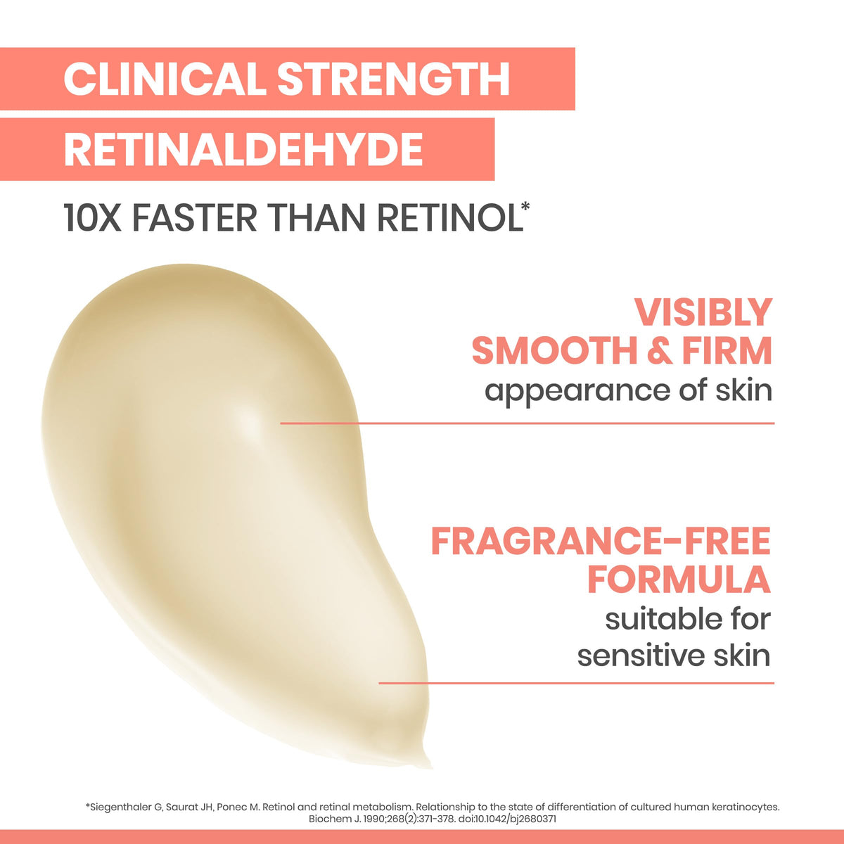 Eau Thermale Avène creamy texture close-up illustrating lightweight absorption