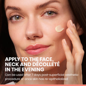 Eau Thermale Avène tube beside niacinamide and hyaluronic acid elements