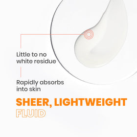 Hand holding Avène bottle to show size and easy-application benefit