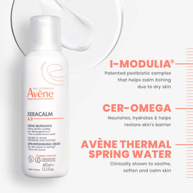 Eau Thermale Avène Thermal Spring Water bottle highlighting soothing ingredient benefits