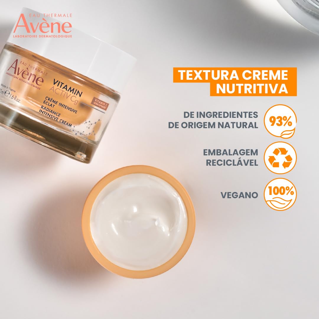 Eau Thermale Avène ingredient label closeup highlighting active ingredients