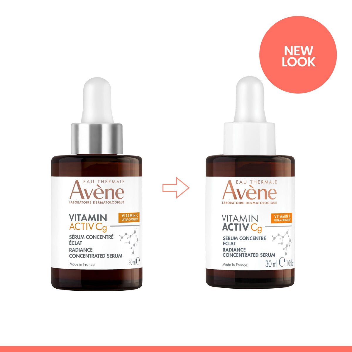 Eau Thermale Avène before and after results illustrating improved radiance