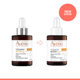 Eau Thermale Avène before and after results illustrating improved radiance