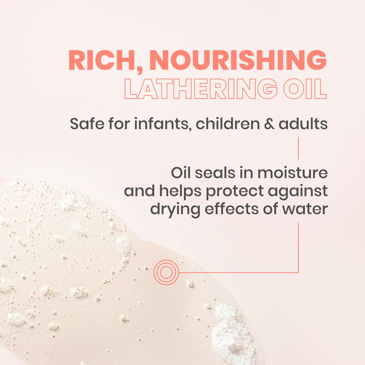 Eau Thermale Avène oil-to-foam texture close-up, illustrating silky lipid-rich feel for hydration