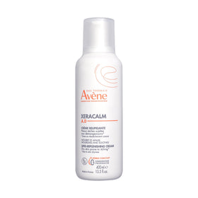 Eau Thermale Avène front pump bottle showing product and brand soothing benefits