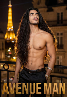 Avenue Man natural ingredients like acai and keratin emphasizing strengthening benefits