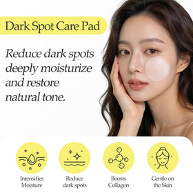 AVEYA pad texture close-up highlighting soft fibers and even soak for gentle exfoliation