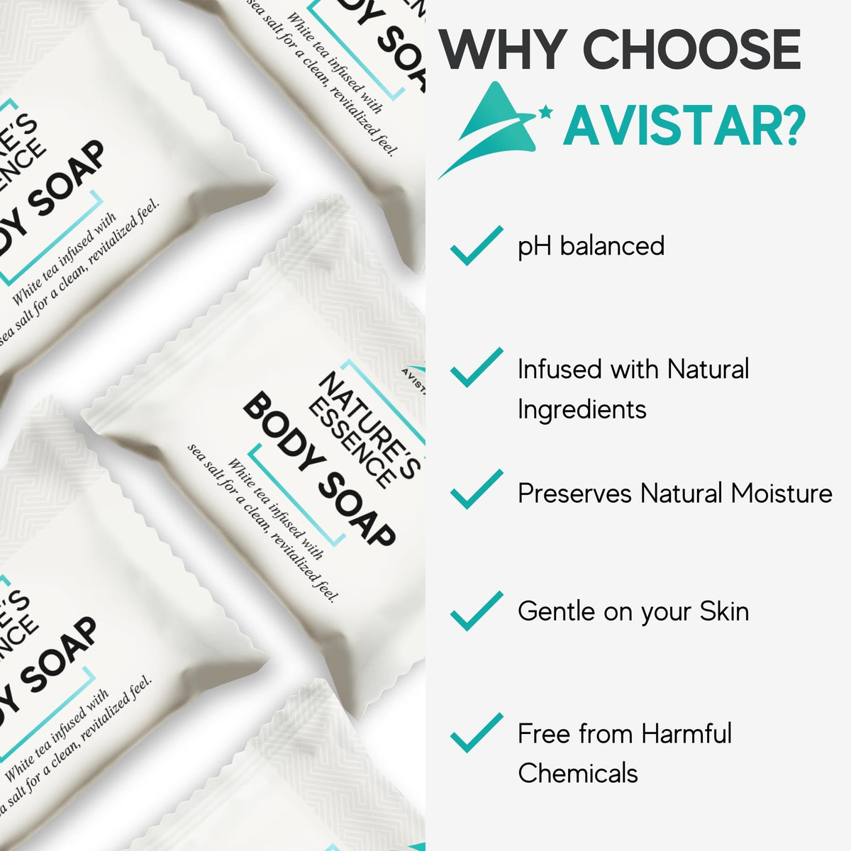 Avistar boxed supply closet showing bulk storage and efficient inventory