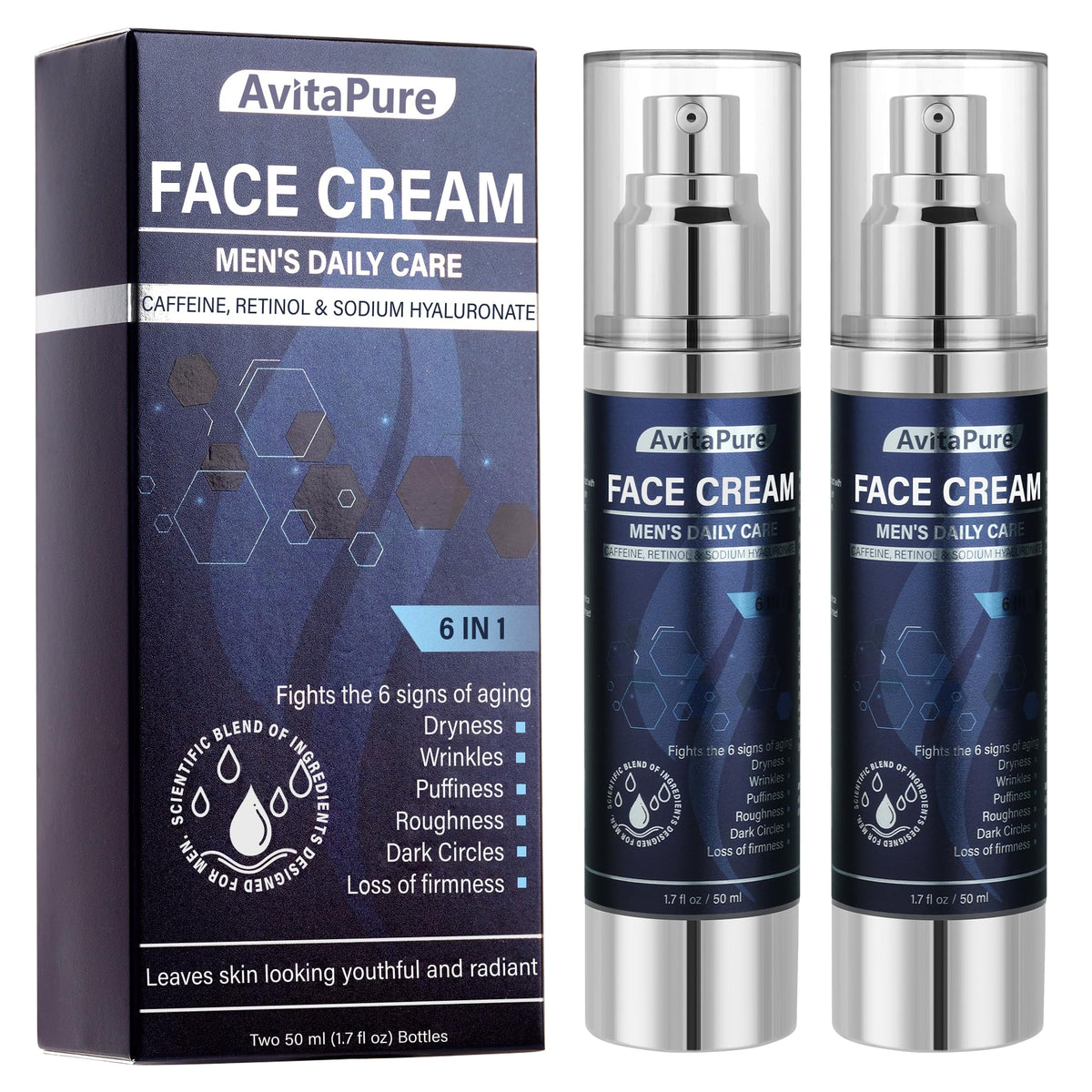 AVITAPURE front packaging showing pump and label for quick application benefit