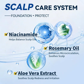AVITAPURE scalp application demo showing easy, targeted spray use